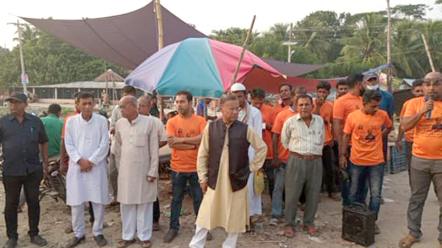 খুলনা ১ আসনের আওয়ামীলীগের মনোনয়ন প্রত্যাশী ড. প্রশান্ত কুমার রায়'র দাকোপে পথসভা